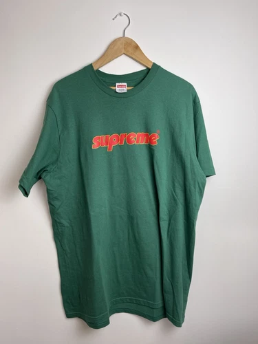 T shirt vert Supreme SS24 Pinline taille L manches courtes