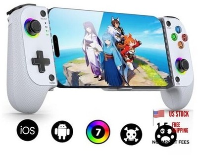 Mocagen MC1 Phone Controller for iPhone(All Model)/Android - Hall Pure White