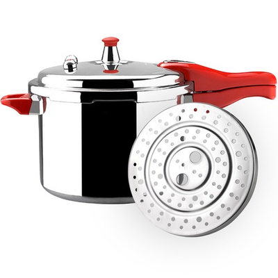 #ad #ad Avant Red Pressure Cooker 6.2 Quart Made Of Very Resistant Aluminum Compatible W $73.80