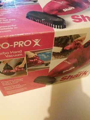#ad Shark Euro Pro X Turbo Hand Held Mini Vacuum Cleaner Model EP033 600W Chorded $42.00