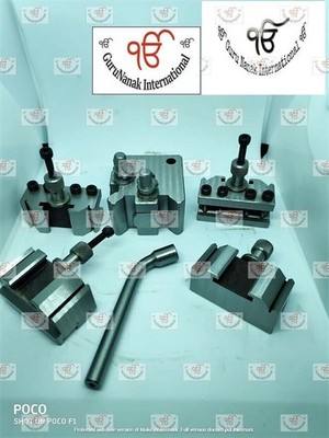 T37 Quick Change Tool Post Set 5tlg Schnellwechsel Werkzeughalter Drehbank