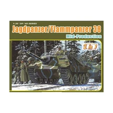 Dragon Mod 39 to 45 Series Germany  Jagdpanzer/Flammpanzer 38 Mid Producti New
