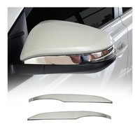 Spiegelkappen Leiste FüR Toyota Hilux Mk8 2015-2026 Edelstahl Chrom 2Tlg