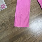 Women’s High Waisted Straight Leg Pink Jeans Size 27 Soft Material — photo 3