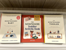 3 Books- The Montessori Baby  Toddler T he Montessori Toddler Activity Book