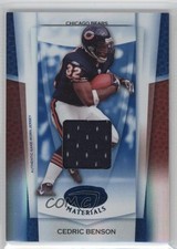 2007 Leaf Certified Materials Mirror Blue Materials 4/50 Cedric Benson #22 0f6