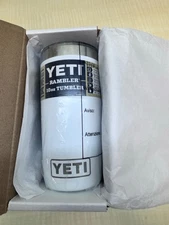 YETI Rambler 10 oz Tumbler White w/ MagSlider, Retired, NEW w/ Tags, Gift Ready
