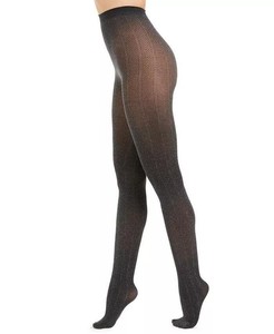 metallic sheer tights
