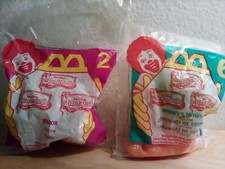 McDonalds 1997 The Jungle Book Lot of 2 Junior  Mowgli NEW