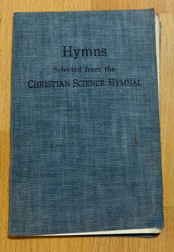 Christian Science Hymnal 1941 W 7 Hymns Written By Reverend Mary Baker Eddy - Afbeelding 1 van 5
