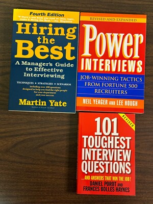 Power Interviews, 101 Toughest Interview Questions, Hiring the Best Lot
