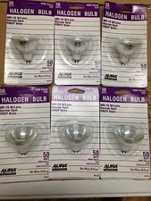 MR16 halogen bulbs EXT w/LENS 50W 12V   6 PK MR 16 spot