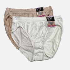 2 Bali Passion For Comfort Hi Cut Panty M Size 6 MEDIUM NWT DFSHC1