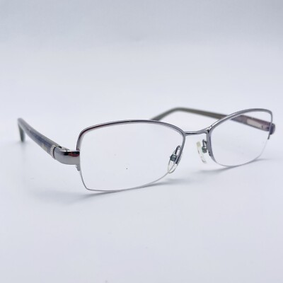 LOZZA Brille SILBER RECHTECKIG Brillengestell MOD: VL2229