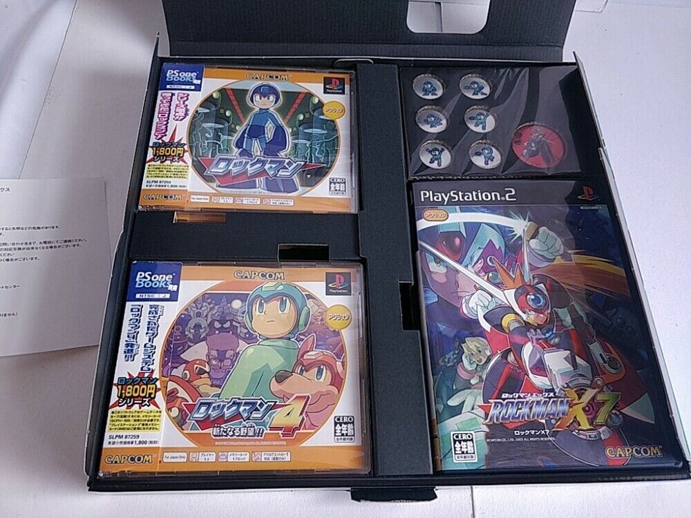 ROCKMAN MEGAMAN Collection Special Box Playstation Boxed set ROCKMAN MEGAMAN Collection Special Box Playstation Boxed set