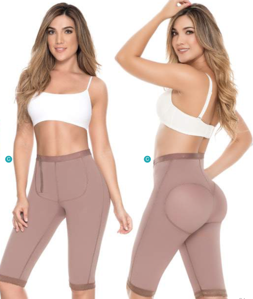 Post-Surgery Butt Lift Girdle Capri by D'Prada Fajas Colombiana 11001
