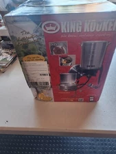 NEW King Kooker 12RTFBF3 29 Qt Aluminum Turkey Frying Cooker NEVER OPENED