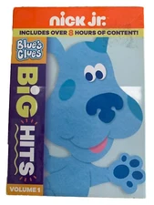 New! Blues Clues Big Hits Volume 1 Nick Jr. Rare DVD set! 20 episodes! 8+ hours