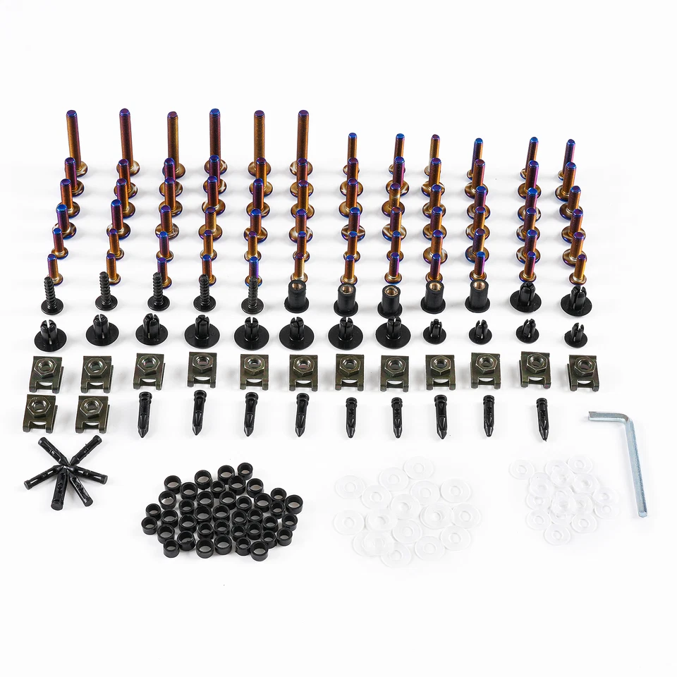 Complete Fairing Bolts Kit for Aprilia RS250 1994-2004 Stainless Screw Fastener - Image 4 of 4
