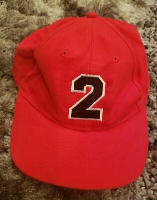 Vintage Number ''2'' Kati Sportcap Hat Red