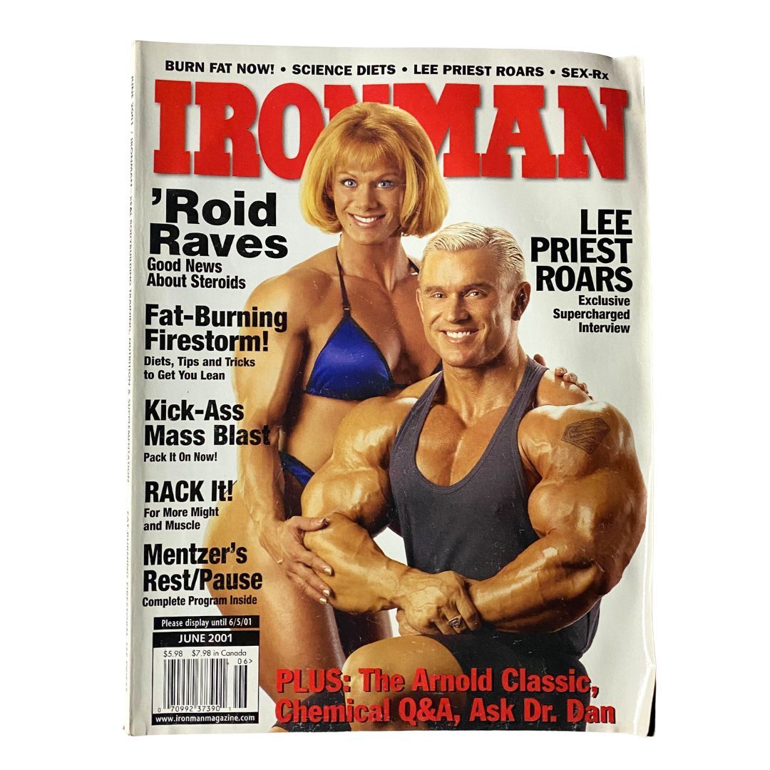Iron Man Magazine June 2001 Vol 60 Lee Priest, Cathy