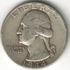 USA - 1944P - Washington ¼ $ - Silver Eagle - no mint mark - #15820RG