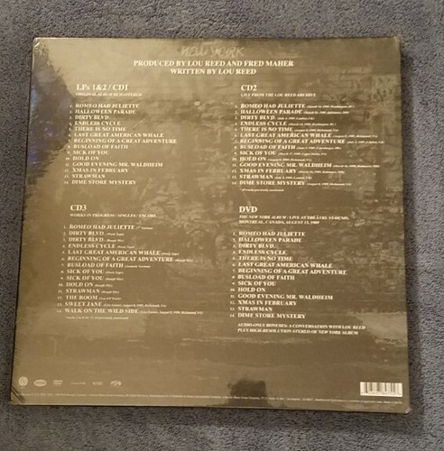 Lou Reed New York Deluxe Box Set 2 LP, 3 CD, 1 DVD Sealed New. LIMITED - Picture 4 of 6