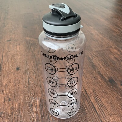 Three Drops Of Life 50 Oz. Water Bottle