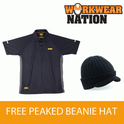 dewalt wicking polo