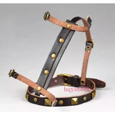 1/6 Sword Holder Leather Belt & Shoulder Harness Strap For 12'' Action Figure