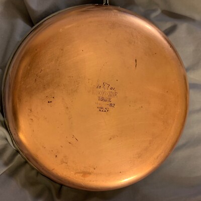 Revere Ware 9 in - 82 Skillet Stainless Steel Copper Bottom Rome