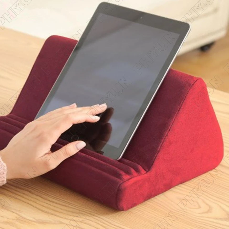Tablet Pillow Stand Soft Multi-Angle Pad Pillow Holders For Lap Pad Bed Stand - Image 2 of 4