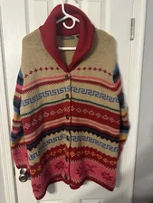 Liz Claiborne Womens Cardigan Sweater, Shawl Collar, Grandma teacher Size 2x