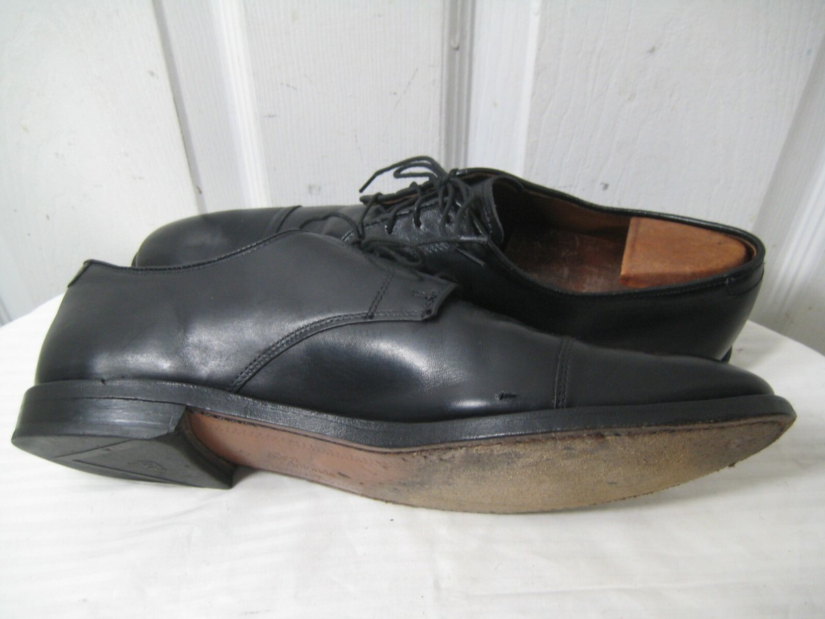 Allen Edmonds Lexington Black Leather Cap-Toe Oxfords Shoes 8.5 D Made in USA. Allen Edmonds Lexington All Leather 11.5D- Black Oxford Made  main image 4