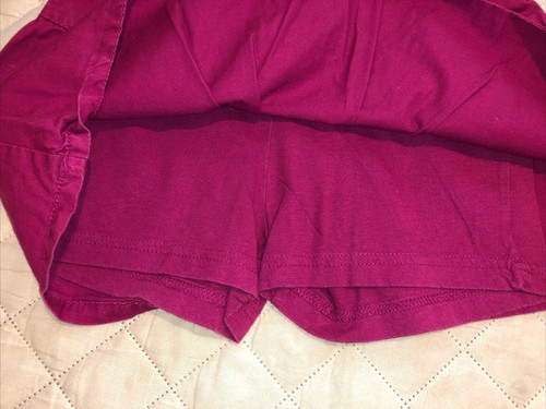 Faded Glory weinroter Skort ~ Größe Small 6/6X - Bild 2 von 2