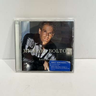Michael Bolton CD Love Songs Sony Music Columbia 2001 Compact Disc
