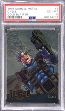 Cable [Gold] #1 Prices | Marvel 1995 Metal Blaster | Marvel Cards