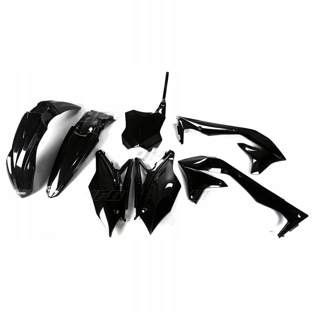 Plastiques Kawasaki KXF 450 2018 noir - Remplacez vos carénages cassés avec KA226E001