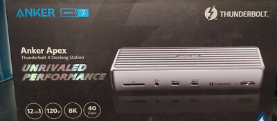 🔥🔥 Anker Thunderbolt Docking Station (Apex, 12-in-1