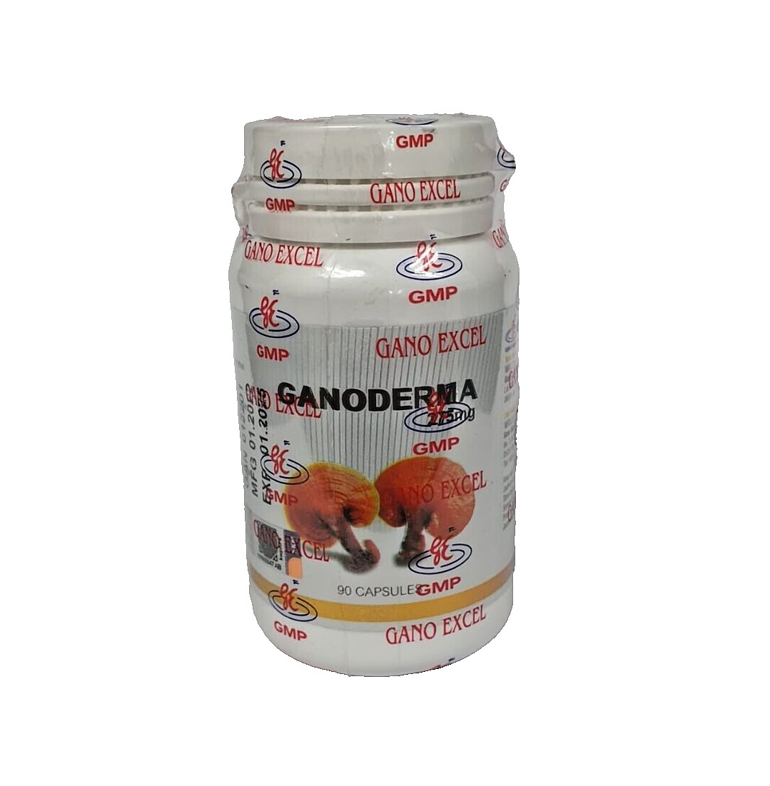 1 Bottle Gano Excel Ganoderma 90 Capsules Reishi Lingzhi Boo