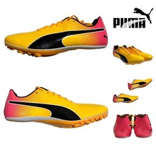 PUMA Evospeed Sprint 14 Spikes Running Shoes  SPIKES Womens 11.5 Sunstream NEW