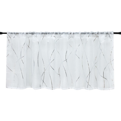 Odot Scheibengardine Meeresschildkröte - 120x60cm Küchenvorhang Landhausstil