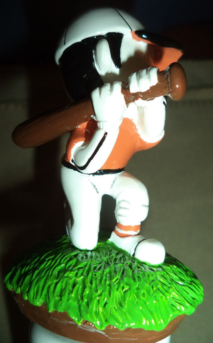 National Bohemian NATTY BOH Baseball Beer Tap Handle - Picture 4 of 9