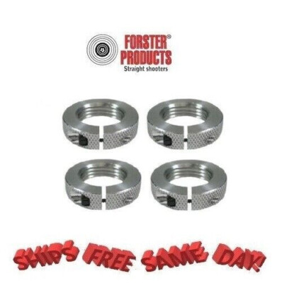 Forster Cross Bolt Die Locking Ring 7/8''-14 Thread, 4 Pack NEW! # Die-G-10