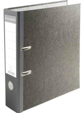 [Ref:53709E] EXACOMPTA Classeur à levier Papier marbré A4 Dos de 80 mm Gris
