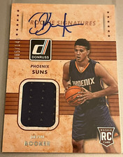 2015 Donruss Rookie Signatures Devin Booker Patch Auto #RMS-DB S.N. 085/149