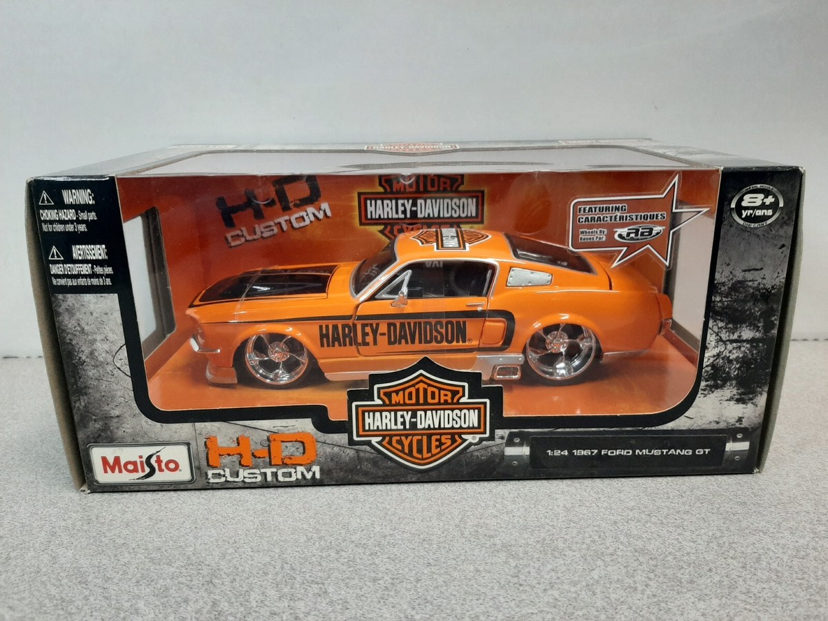 自動車 Maisto HD Custom 1967 Ford Mustang GT Amazon.com: Maisto 1:24 Design Assembly Line 1967 Ford
