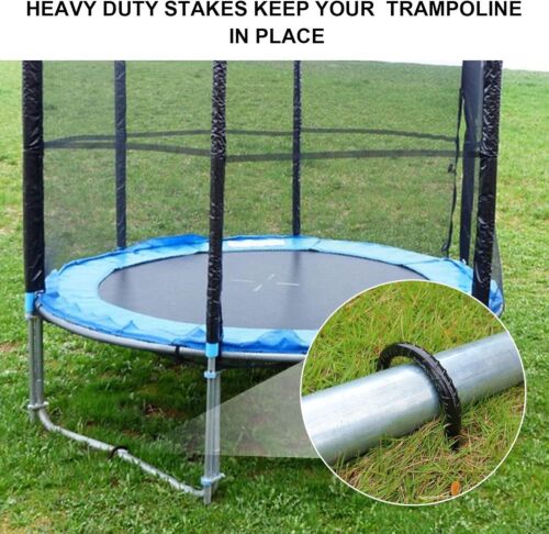 Heavy-Duty Galvanized Steel Trampoline Stakes Anchors for Safety and Stability - Picture 8 of 8