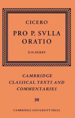 Cicero: Pro P. Sulla oratio by Marcus Tullius Cicero (English) Paperback Book