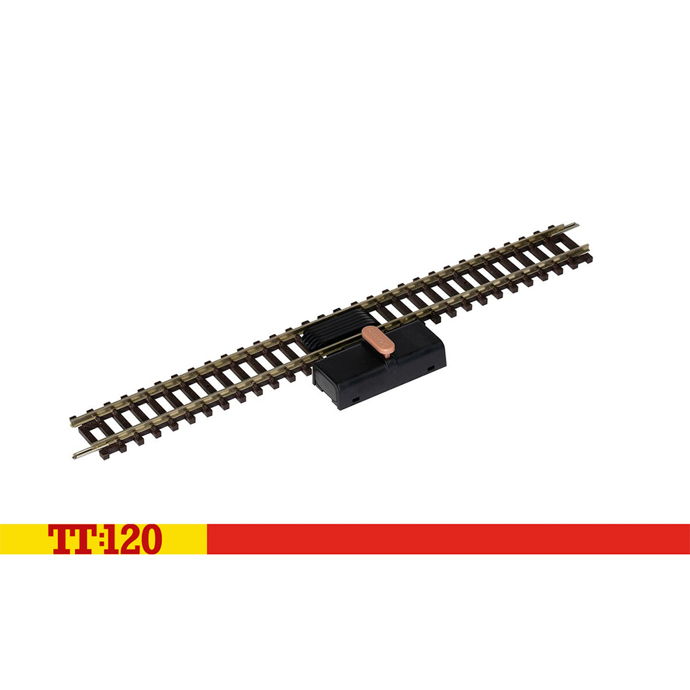 Hornby TT8029 TT Gauge Digital Power Connecting Track - Extra Track Pieces for Model Railway Sets, Toy Train Track Pieces, Includes: 1x 166mm DCC Power Track - Hobbies for Men - Scale 1:120 - Image 2
